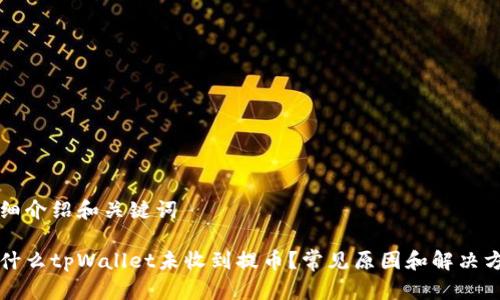 详细介绍和关键词

为什么tpWallet未收到提币？常见原因和解决方案